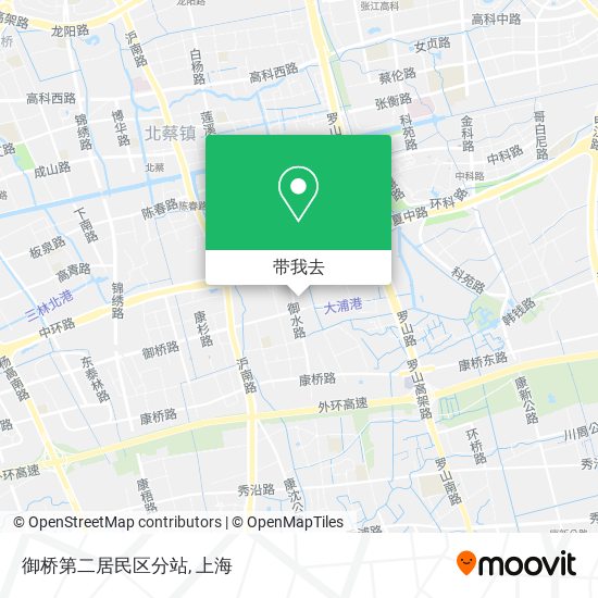 御桥第二居民区分站地图
