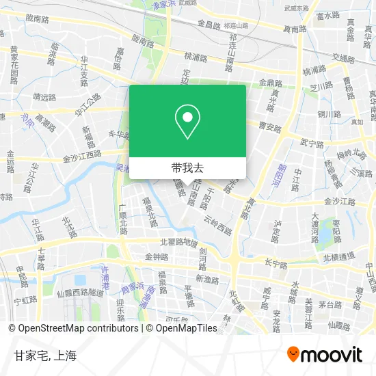 甘家宅地图