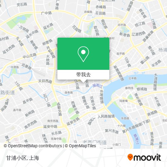 甘浦小区地图