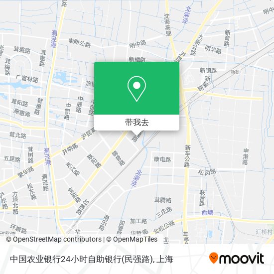 中国农业银行24小时自助银行(民强路)地图