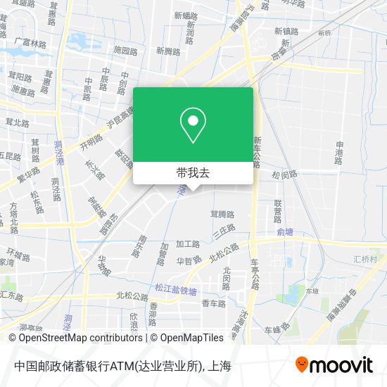 中国邮政储蓄银行ATM(达业营业所)地图