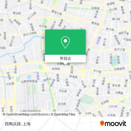 西陶浜路地图