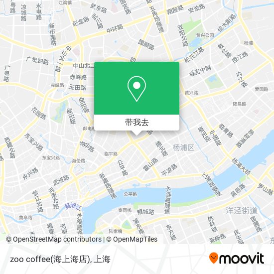 zoo coffee(海上海店)地图