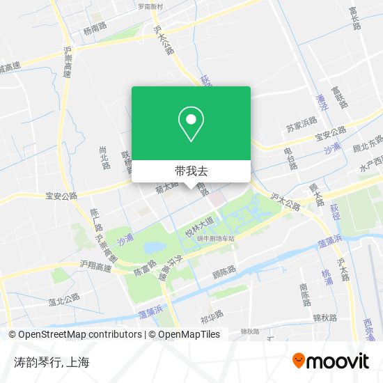 涛韵琴行地图