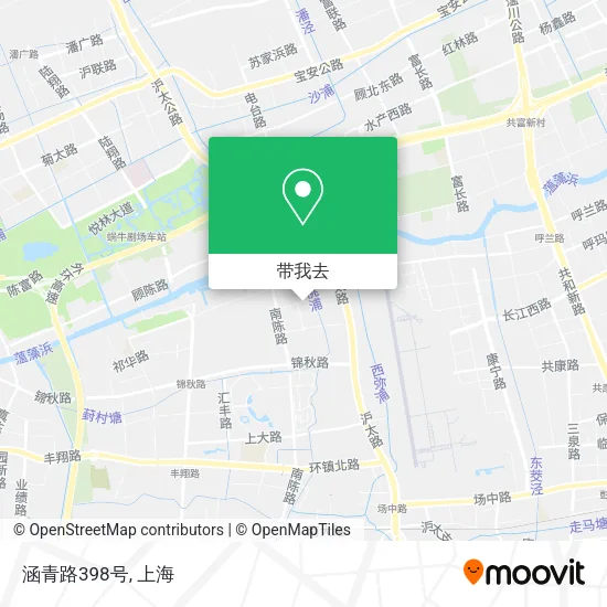 涵青路398号地图