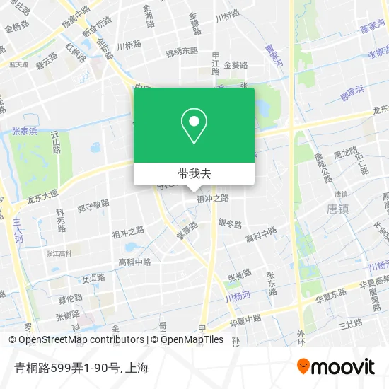 青桐路599弄1-90号地图