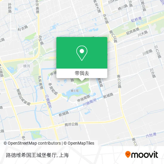 路德维希国王城堡餐厅地图