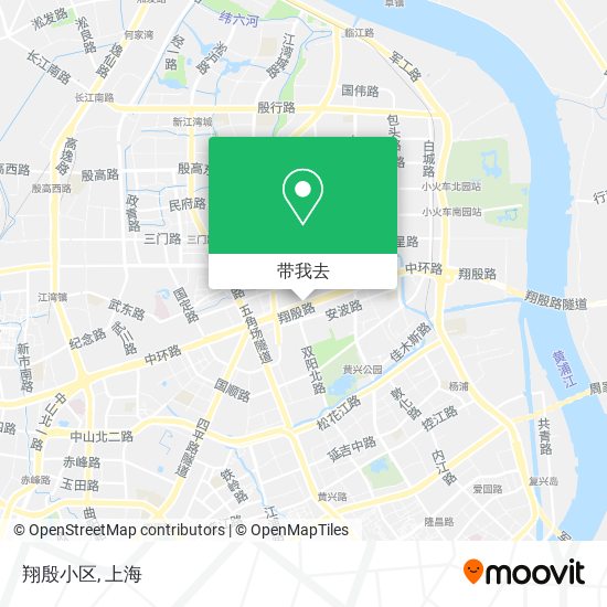 翔殷小区地图