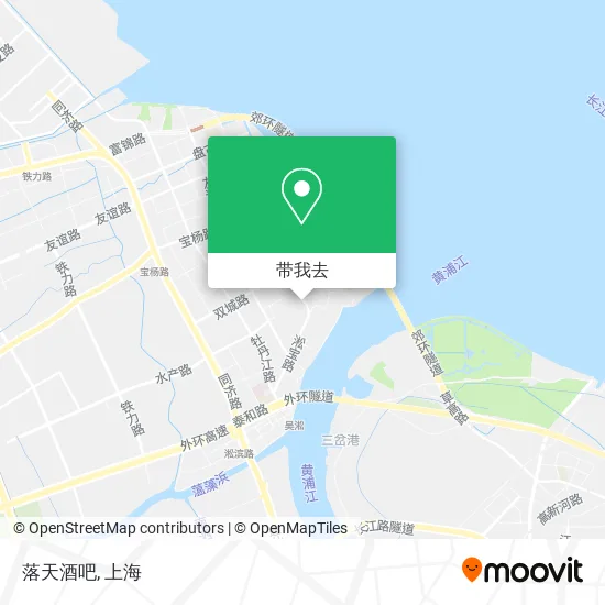 落天酒吧地图