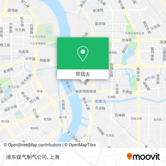 浦东煤气制气公司地图