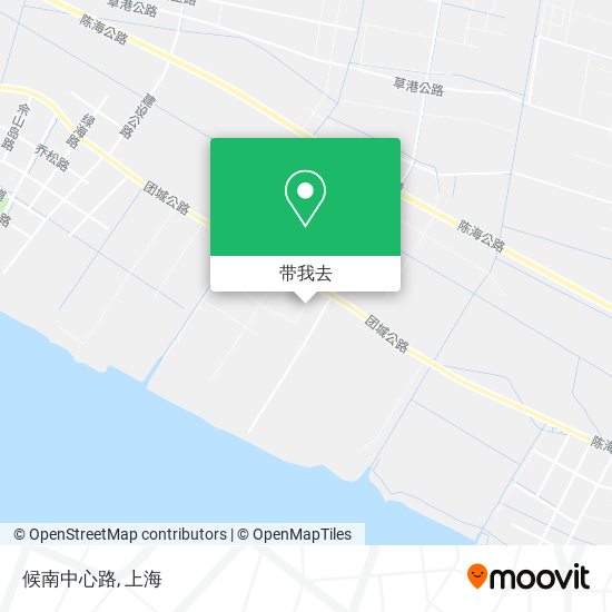 候南中心路地图