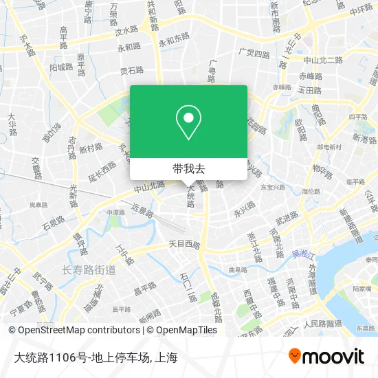 大统路1106号-地上停车场地图