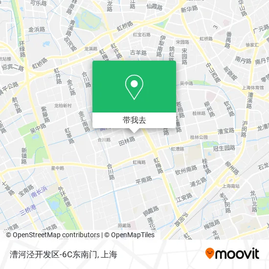 漕河泾开发区-6C东南门地图