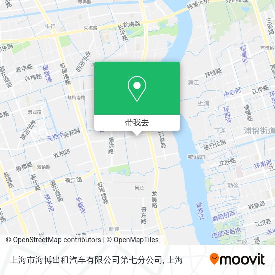 上海市海博出租汽车有限公司第七分公司地图
