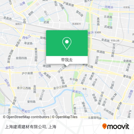 上海建甫建材有限公司地图