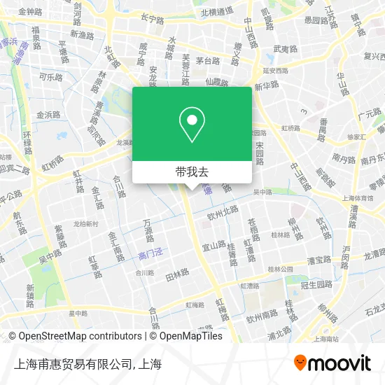 上海甫惠贸易有限公司地图