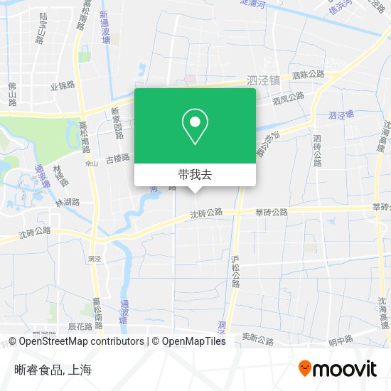 晰睿食品地图
