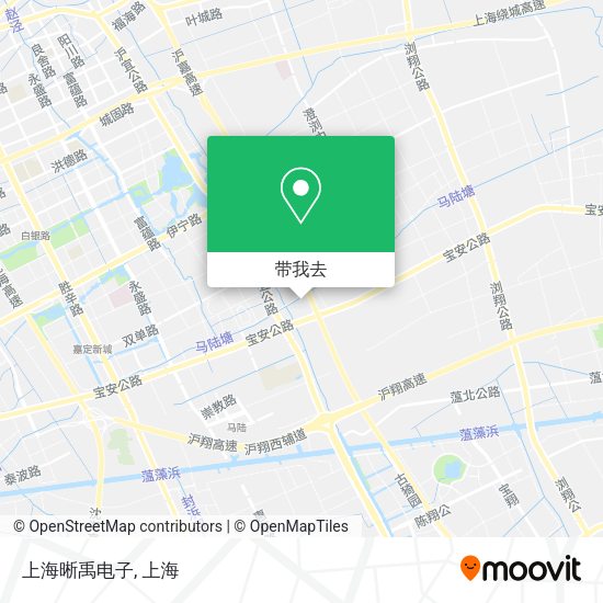 上海晰禹电子地图