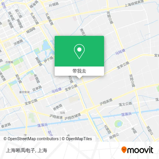 上海晰禹电子地图
