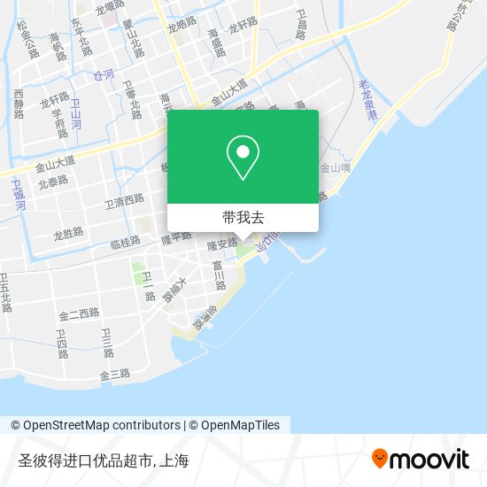 圣彼得进口优品超市地图