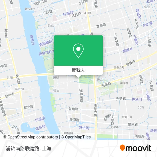 浦锦南路联建路地图
