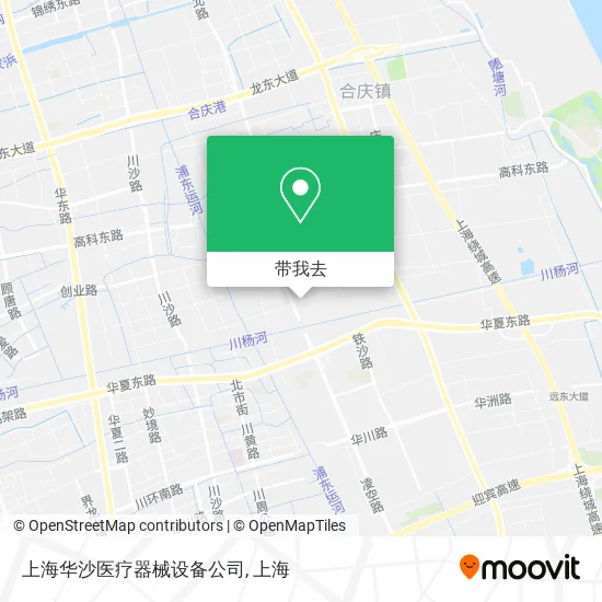 上海华沙医疗器械设备公司地图