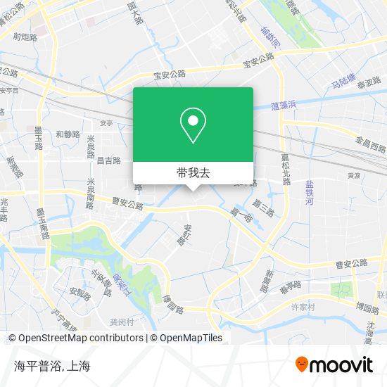 海平普浴地图