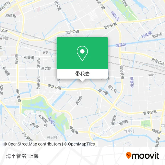 海平普浴地图
