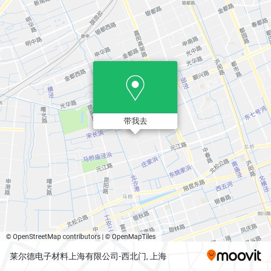 莱尔德电子材料上海有限公司-西北门地图