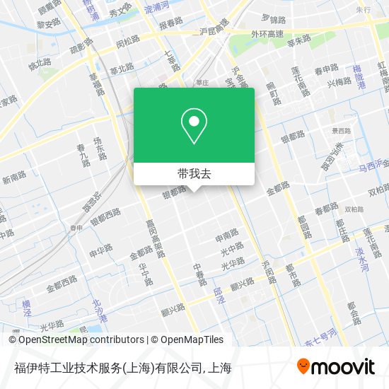 福伊特工业技术服务(上海)有限公司地图