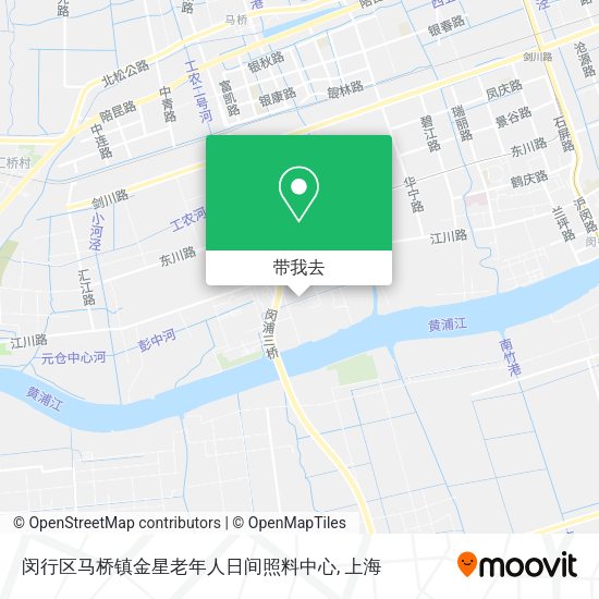 闵行区马桥镇金星老年人日间照料中心地图