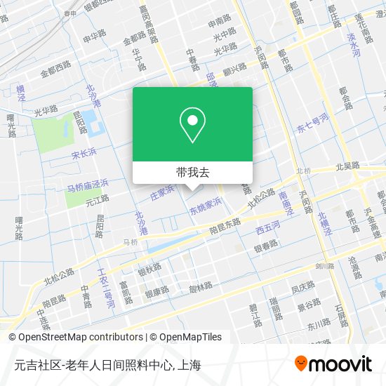 元吉社区-老年人日间照料中心地图