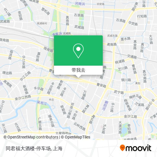 同君福大酒楼-停车场地图