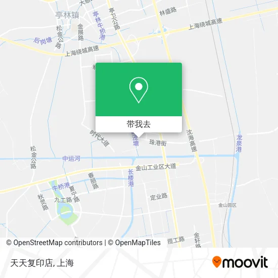 天天复印店地图