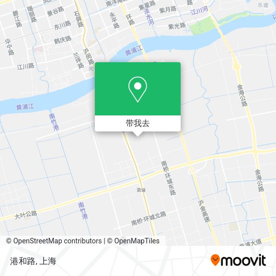 港和路地图