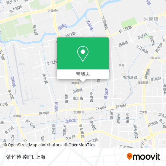 紫竹苑-南门地图
