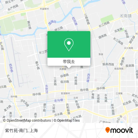 紫竹苑-南门地图
