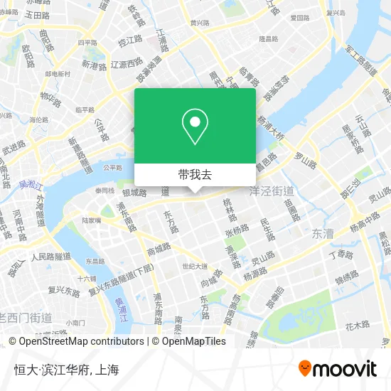 恒大·滨江华府地图