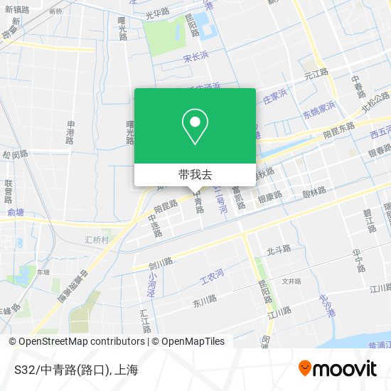 S32/中青路(路口)地图