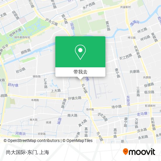 尚大国际-东门地图