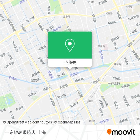 一东钟表眼镜店地图
