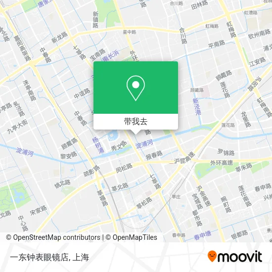 一东钟表眼镜店地图