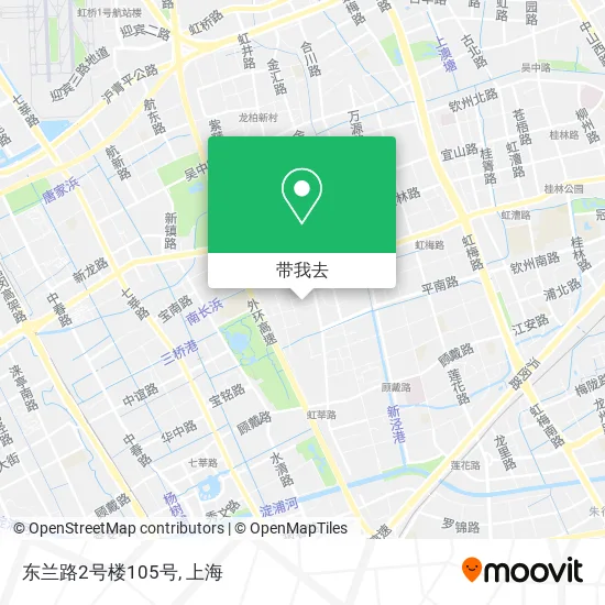 东兰路2号楼105号地图