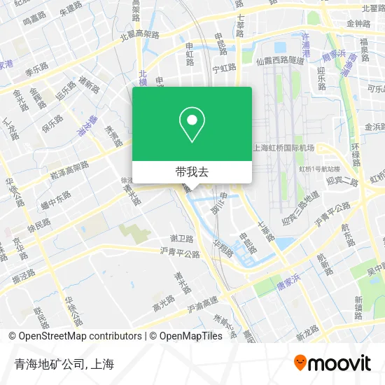 青海地矿公司地图