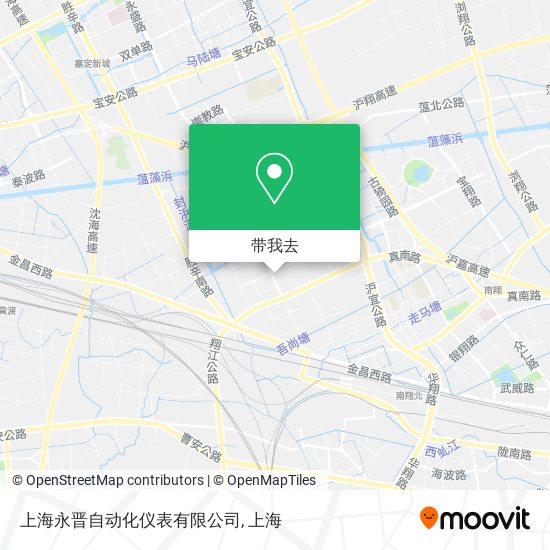上海永晋自动化仪表有限公司地图