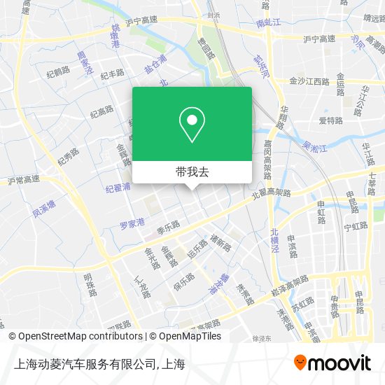 上海动菱汽车服务有限公司地图