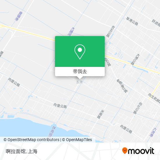 啊拉面馆地图