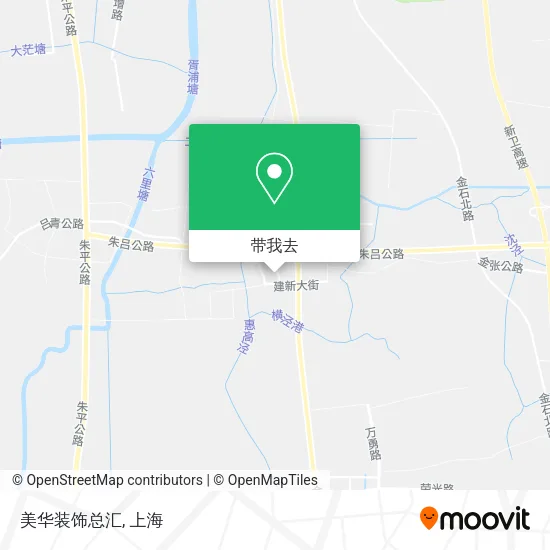 美华装饰总汇地图