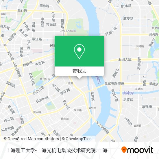 上海理工大学-上海光机电集成技术研究院地图