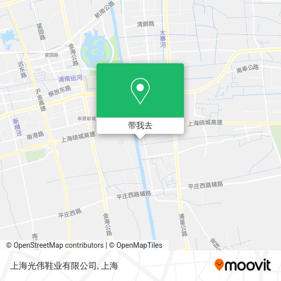上海光伟鞋业有限公司地图